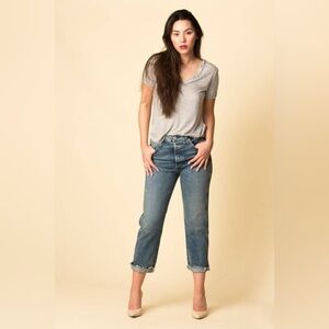 AMO | Loverboy Loved Cropped Jeans